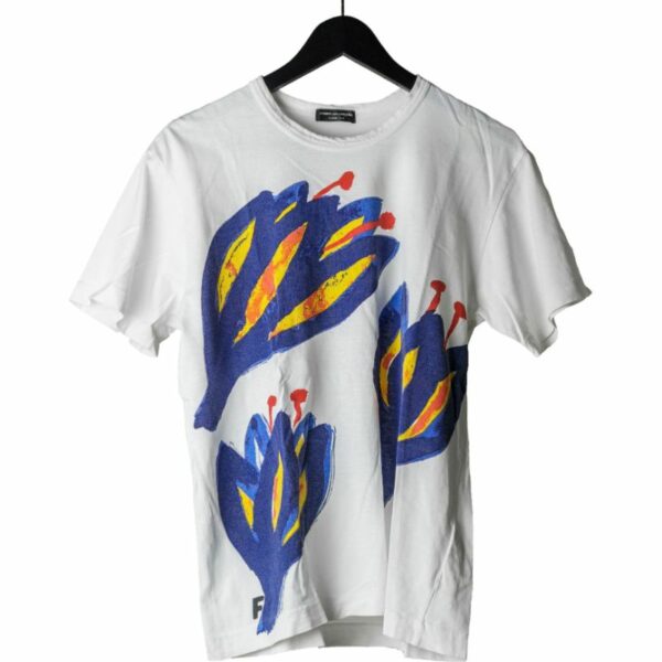 Comme des Garcons Homme Plus SS11 Painted Flowers Tee