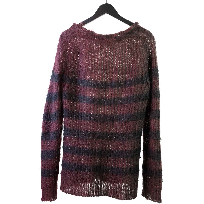 Junya Watanabe MAN AW12 Striped Mohair Sweater