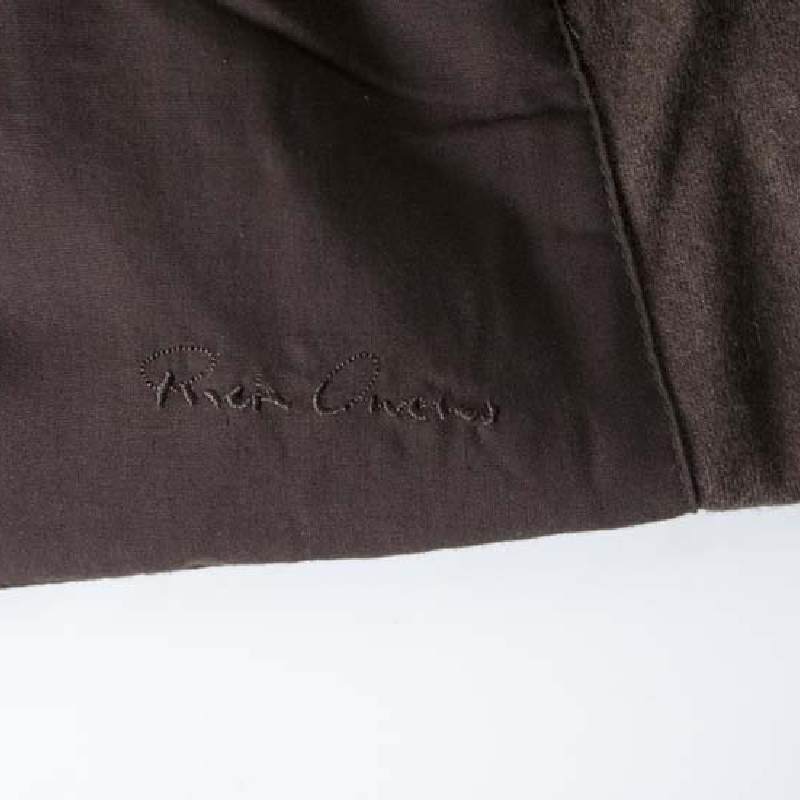 Rick Owens Geo Woolen Funnel Neck Jacket