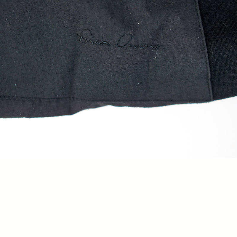 Rick Owens Geo Woolen Funnel Neck Jacket