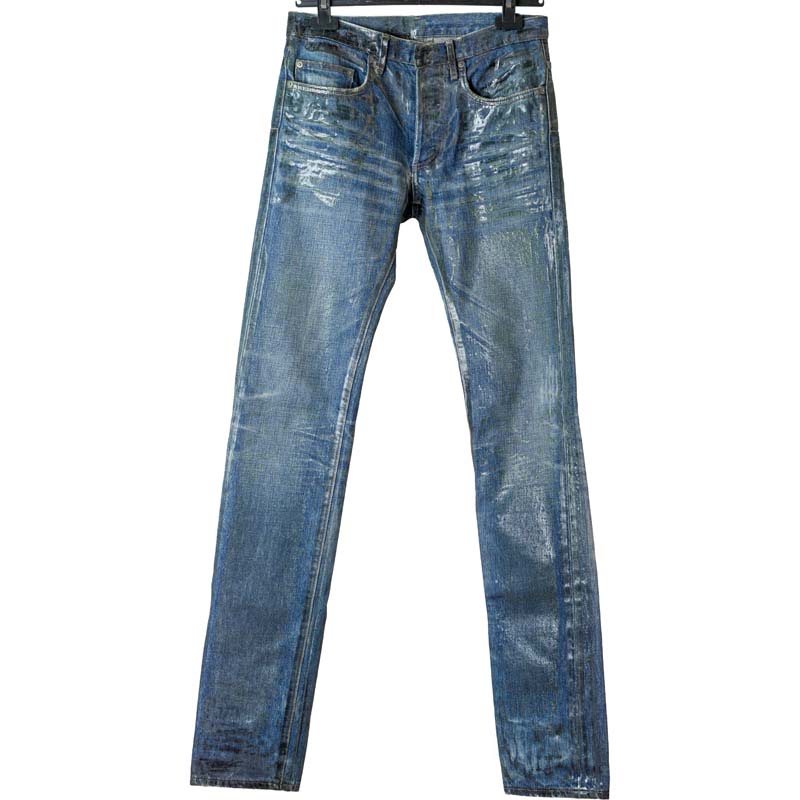 Dior Homme SS06 Waxed Clawmark Jeans