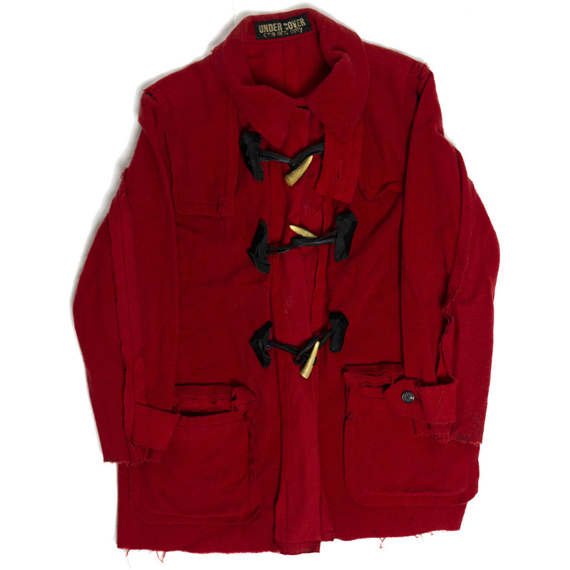 Undercover ONE & ONLY Distressed Red Duffel Coat