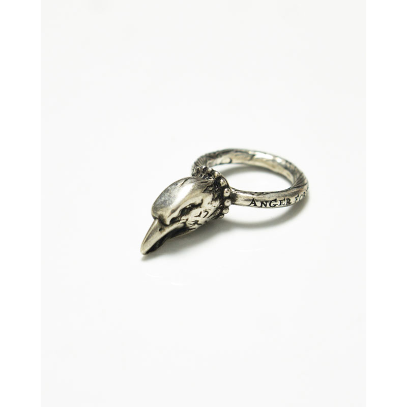 Gucci Eagle “Anger Forest” Silver Ring