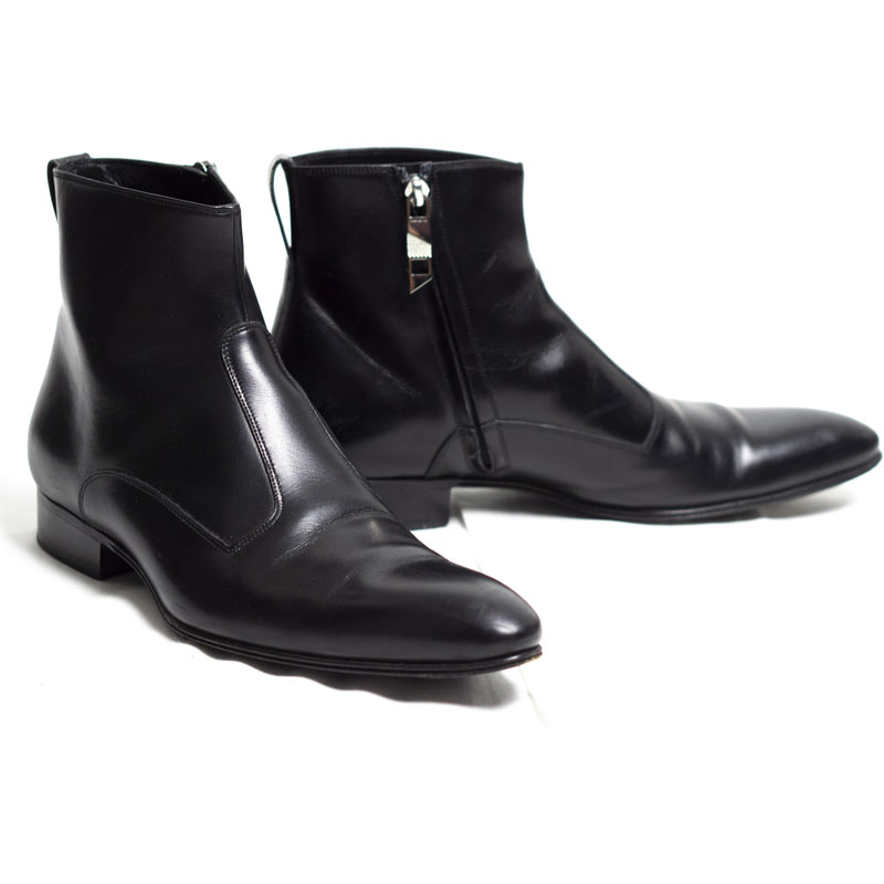 Dior Homme AW09 Heeled Leather Boots