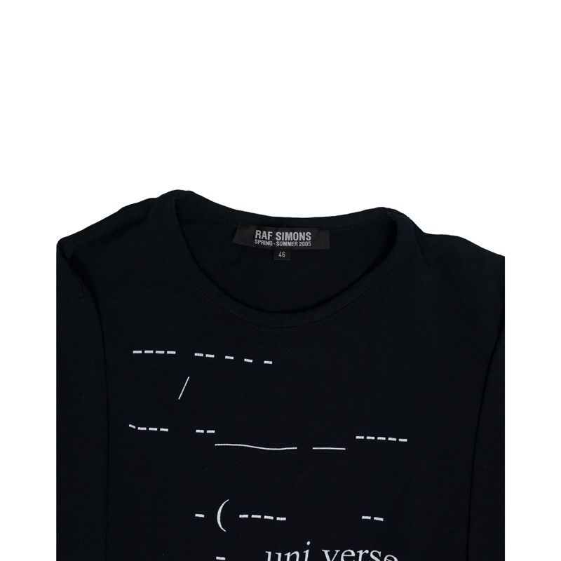 Raf Simons SS05 ‘Universe Infinite’ T-shirt