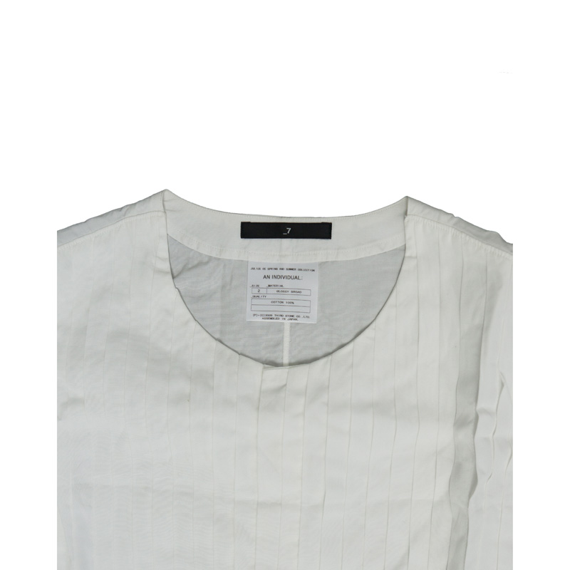 Julius SS06 ‘An Individual;’ Pleated Button-Up Shirt