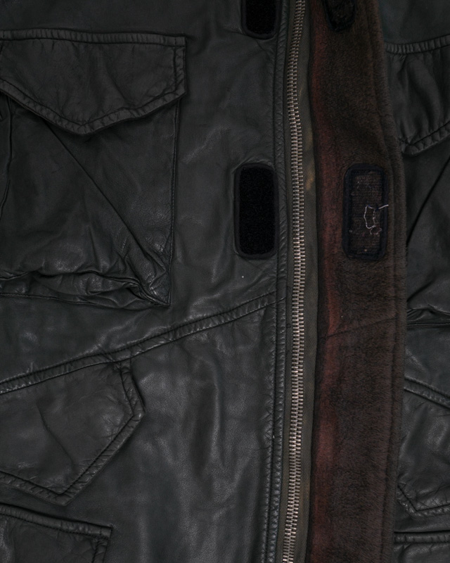 Rick Owens Sample M-65 Cargo Leather Jacket