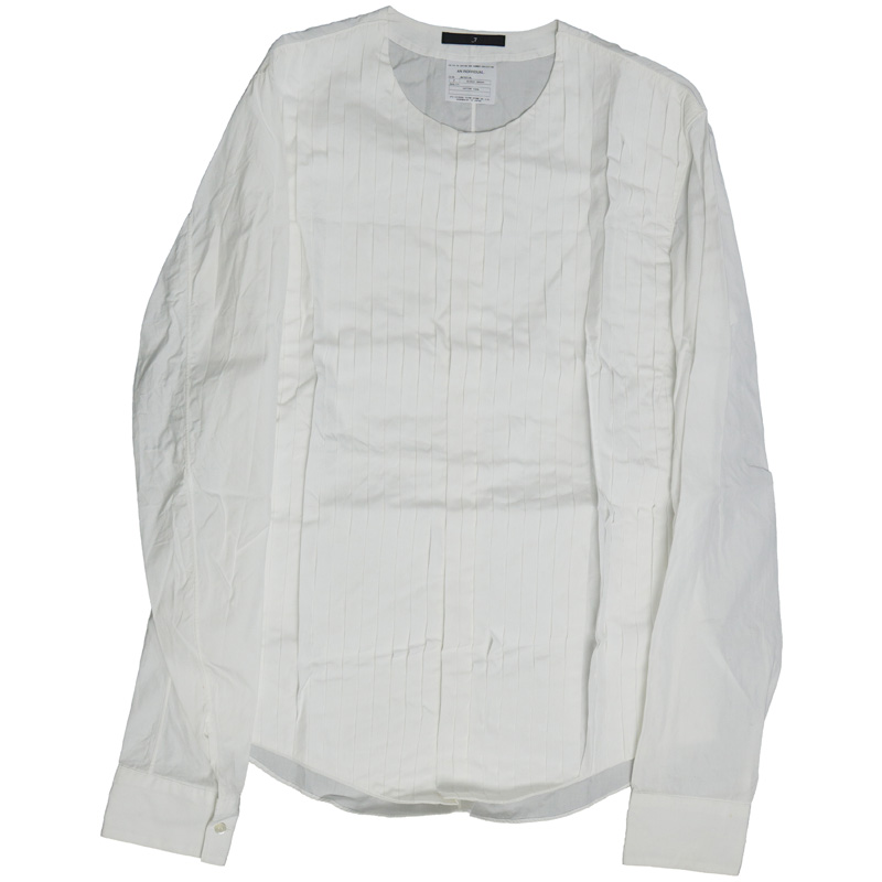 Julius SS06 ‘An Individual;’ Pleated Button-Up Shirt