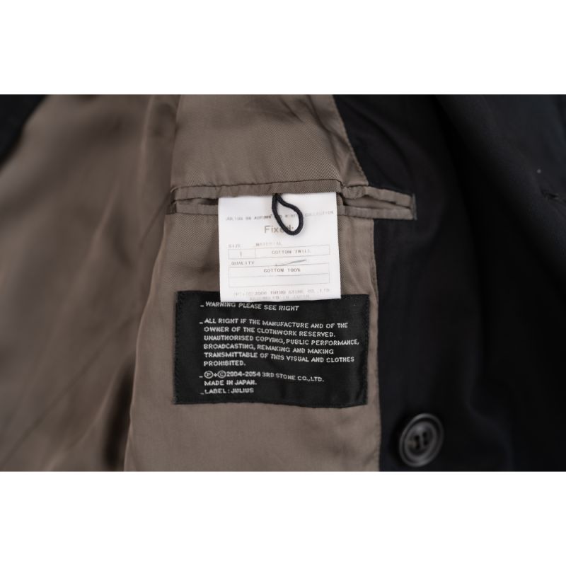 Julius AW06 ‘Fixed’ Trench Coat
