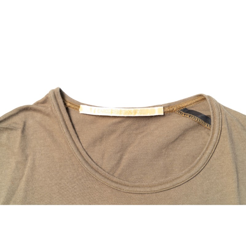 Carol Christian Poell SS00 ½ Sleeve Khaki T-shirt